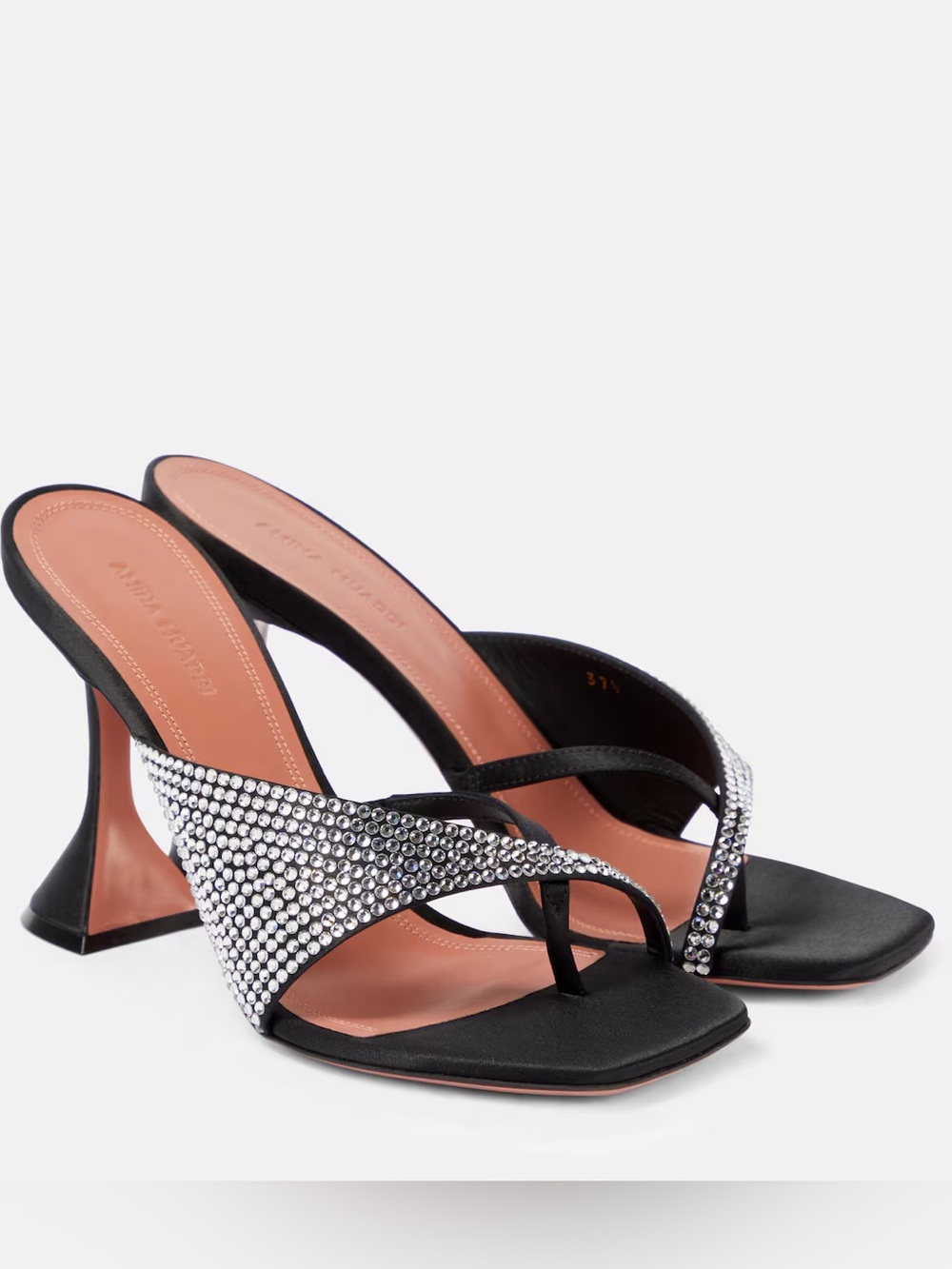 Amina Muaddi Shiona Slipper NEW size 38